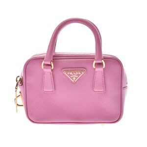 PRADA Bag Pink Saffiano Handbag
